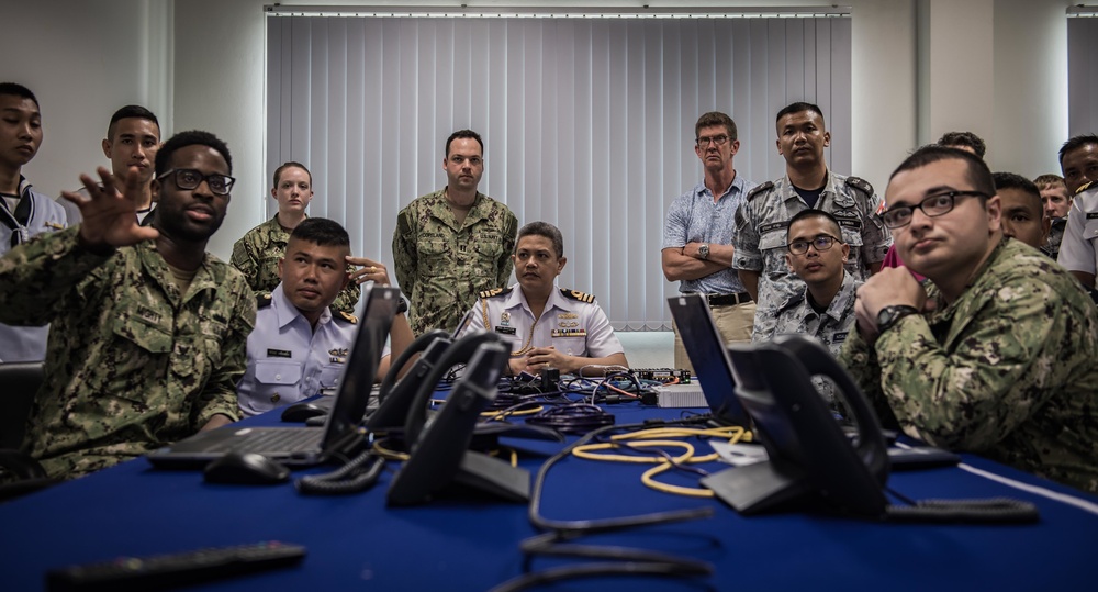 U.S. Navy and RTN Discuss Imagery Analysis and CENTRIXS