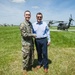 U.S. Army Captain with French Mayor