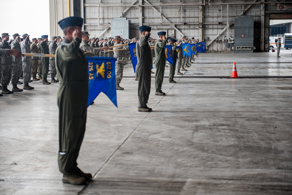 Dover reserve wing welcomes new commander