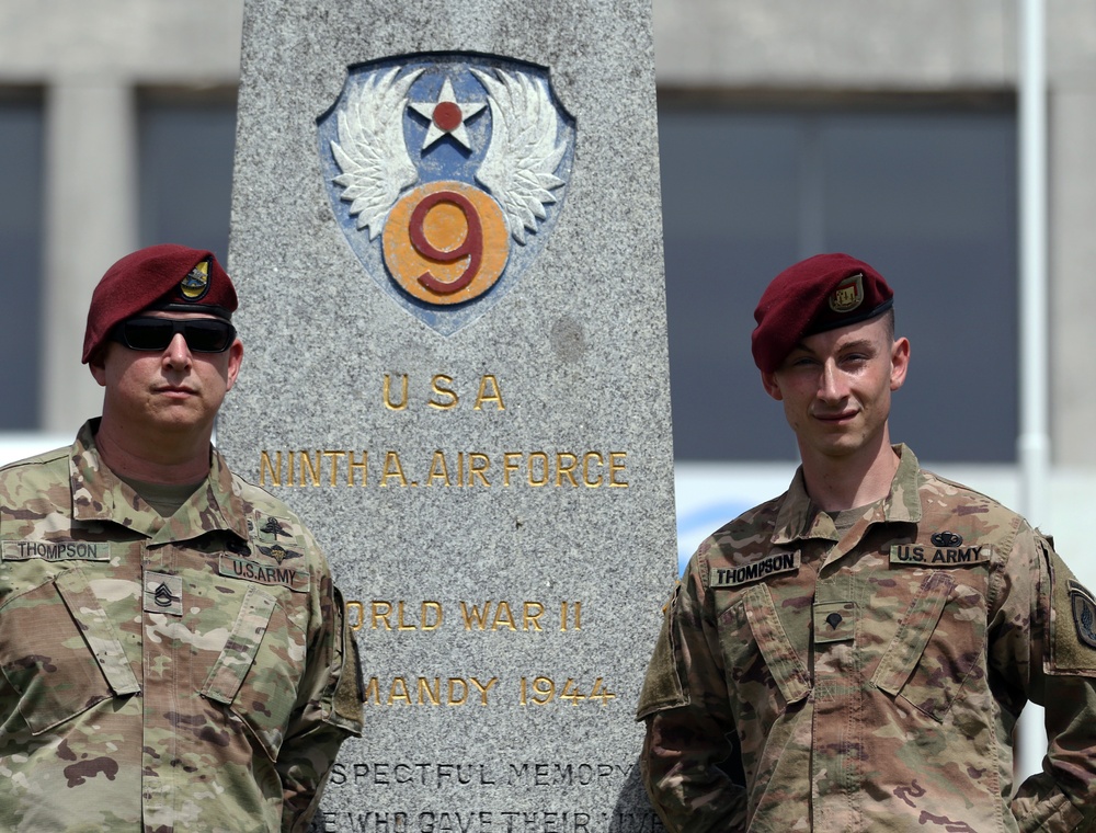 173rd Airbone Brigade Combat Team arrives for D-Day 75