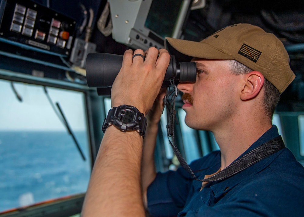 USS Bainbridge Deployment