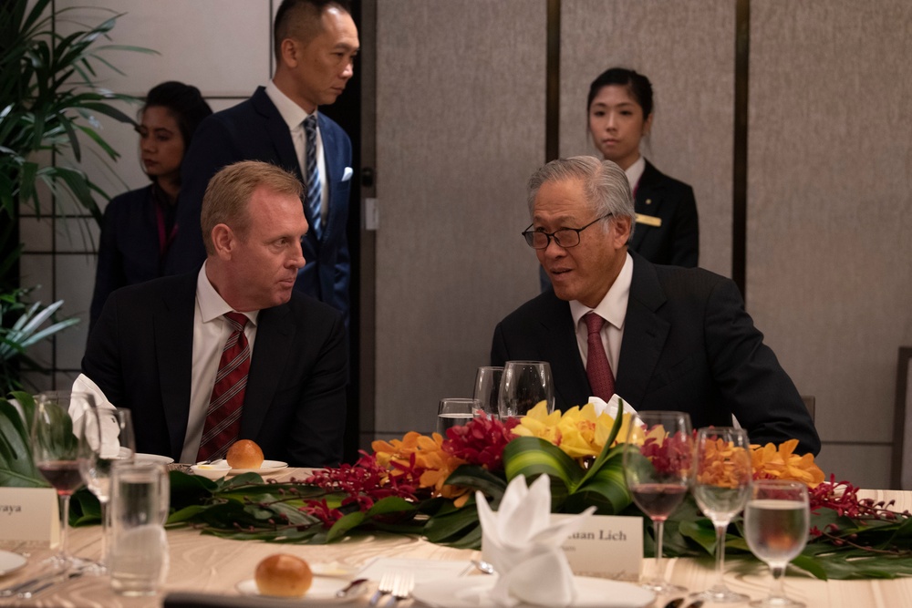 Acting Secretary of Defense Attends Ministerial Discussion and Lunch