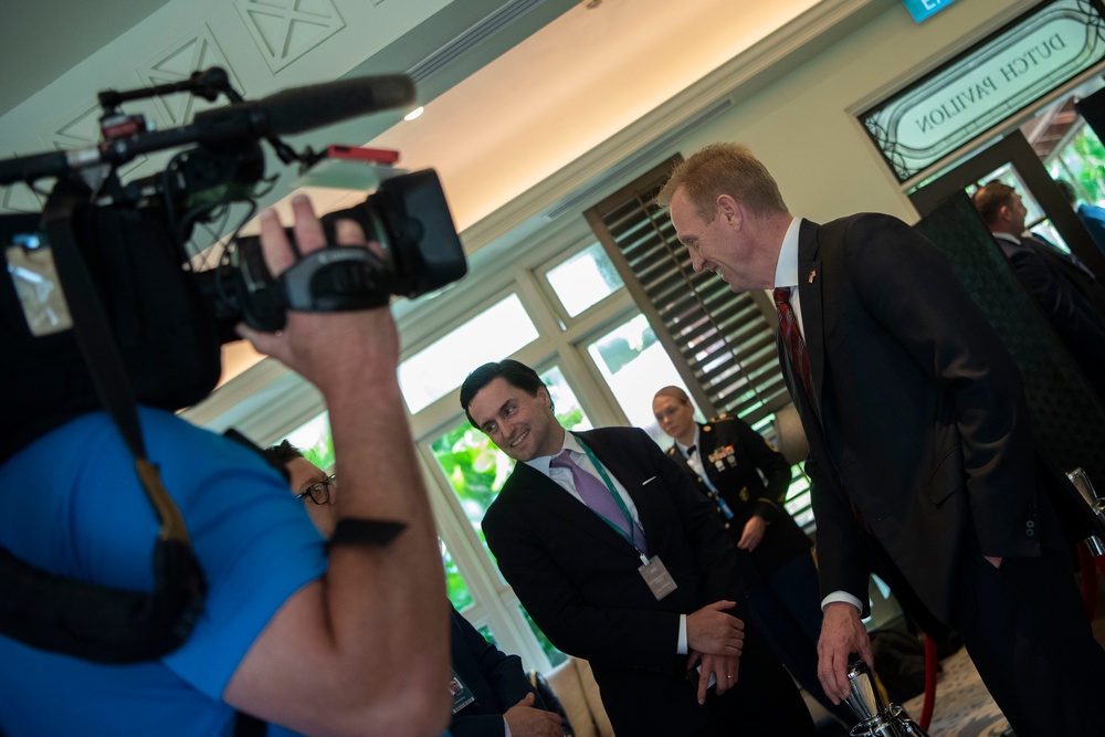 Acting Secretary of Defense Speaks to Reporters at Shangri-La Dialogue