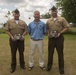 Swansboro mayor presents II MEF, Camp Lejeune sergeants major with key to the town during Military Appreciation Day