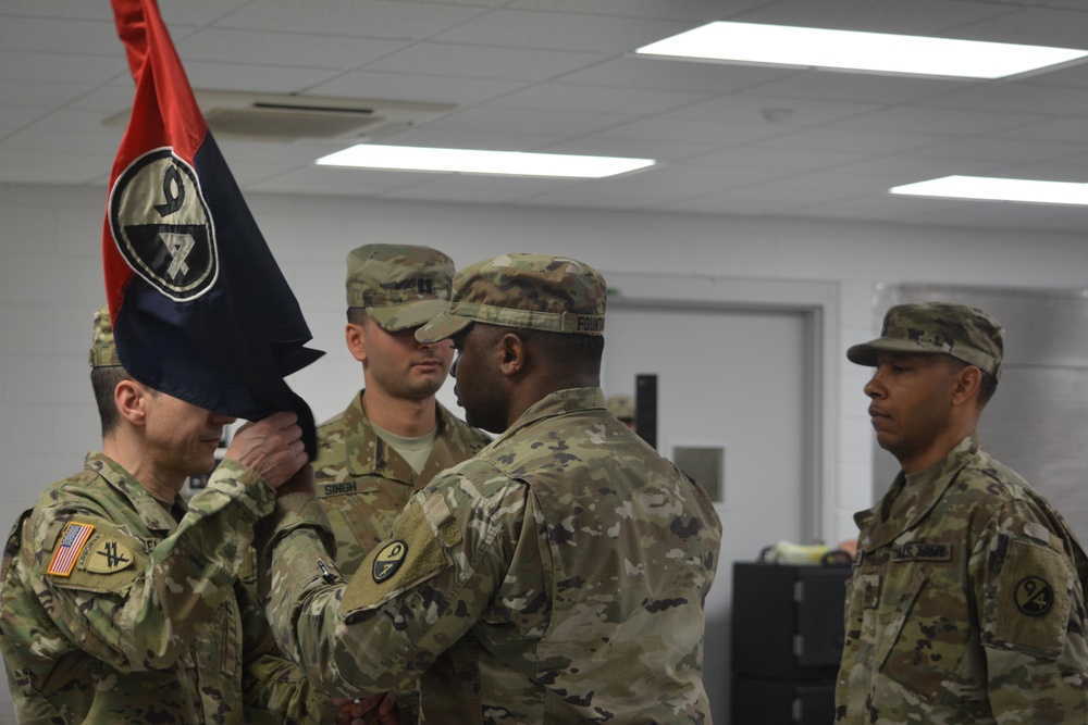 94th Division Headquarters Company Bids Farewell to Commander