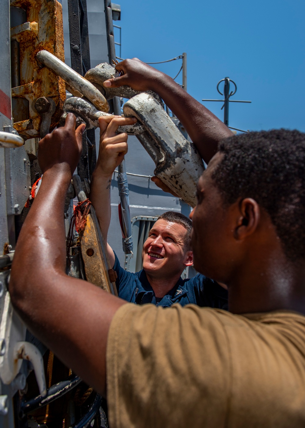 USS Bainbridge Deployment