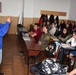 U.S. Navy Sailors Meet with Romanian High School Students