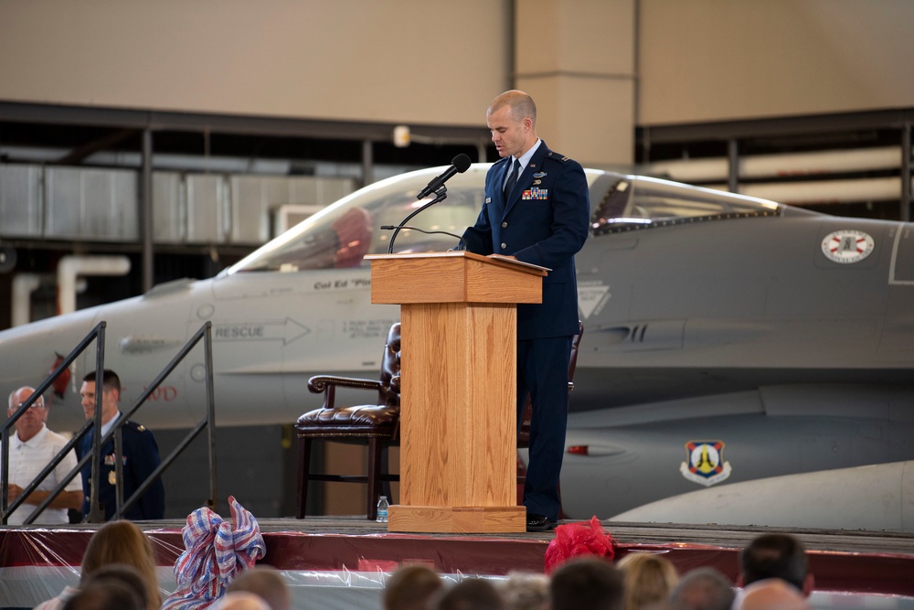 187th Maintenance Group Change of Command