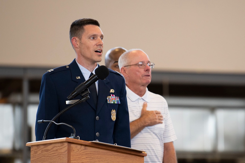 187th Maintenance Group Change of Command