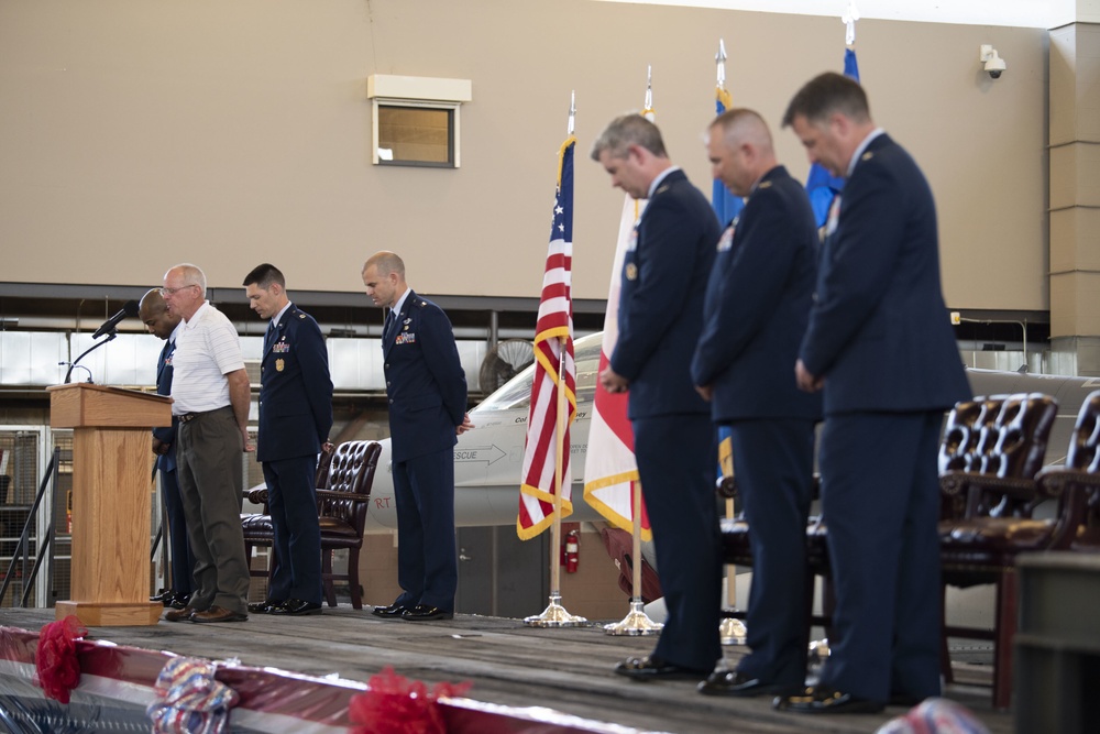 187th Maintenance Group Change of Command