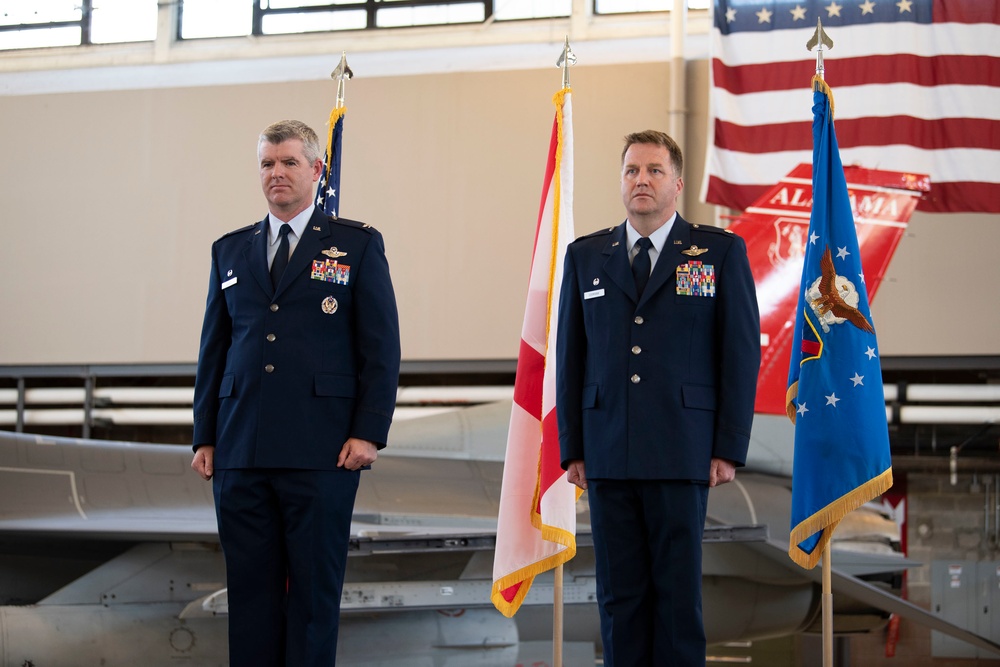 187th Maintenance Group Change of Command