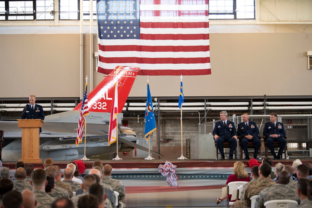 187th Maintenance Group Change of Command