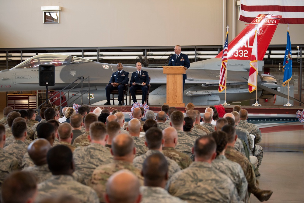 187th Maintenance Group Change of Command