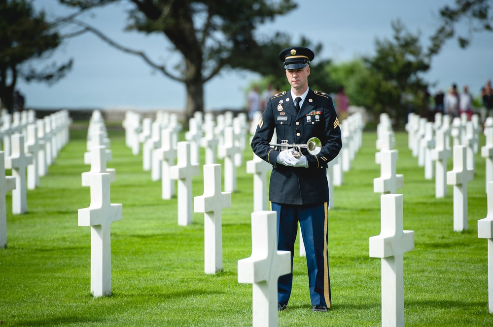 Soldier Ready to Play TAPS