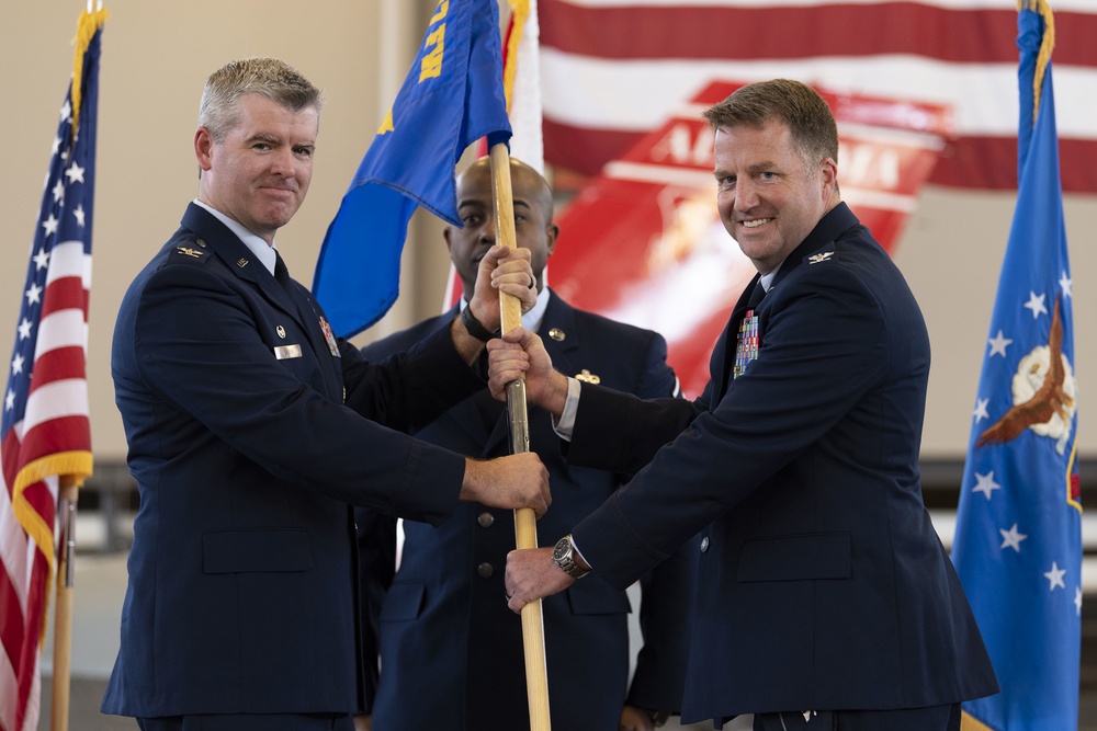 187th Maintenance Group Change of Command