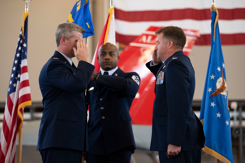 187th Maintenance Group Change of Command