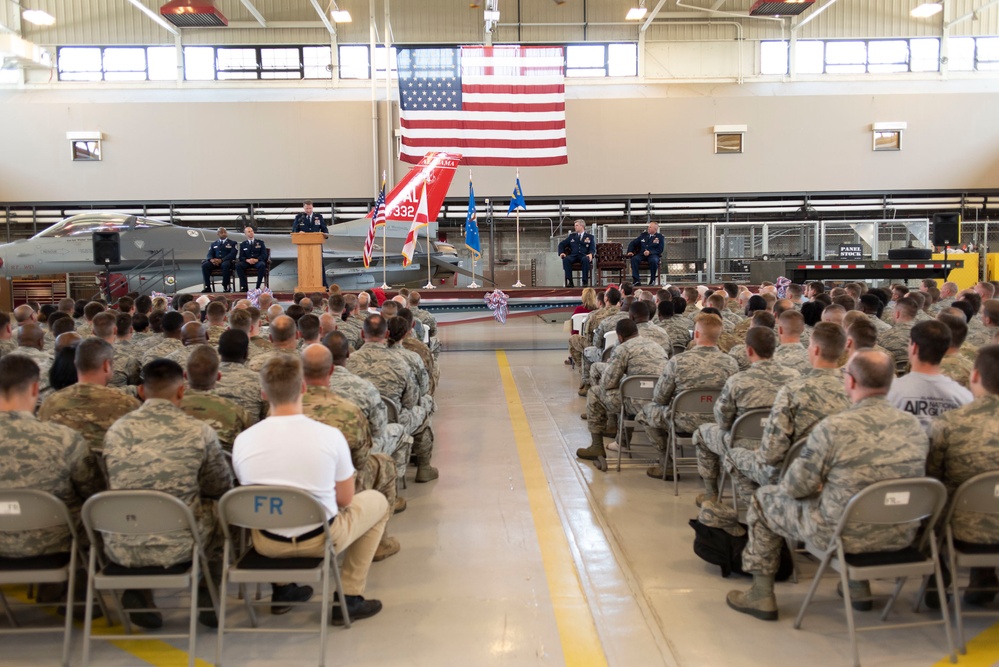 187th Maintenance Group Change of Command