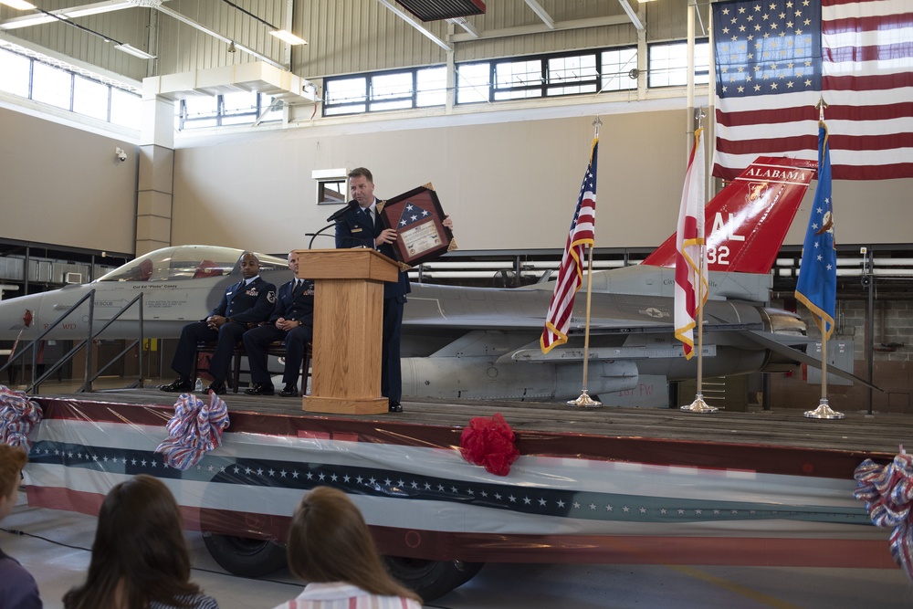 187th Maintenance Group Change of Command