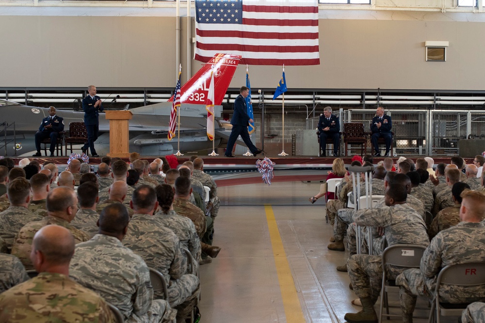 187th Maintenance Group Change of Command