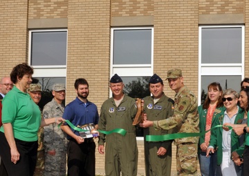 Ribbon Cutting, Cosolidated Support Facility