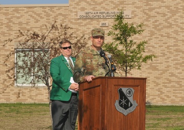 Ribbon Cutting, Cosolidated Support Facility