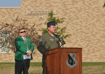 Ribbon Cutting, Cosolidated Support Facility