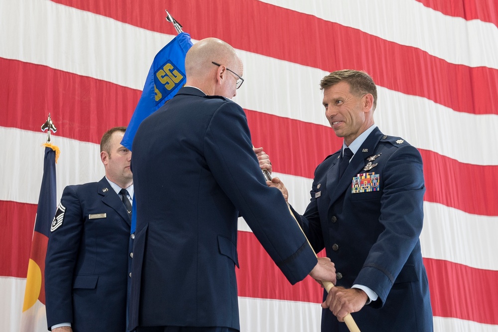 The 140th Wing hosts Activation Ceremony for the 138th Space Control Squadron