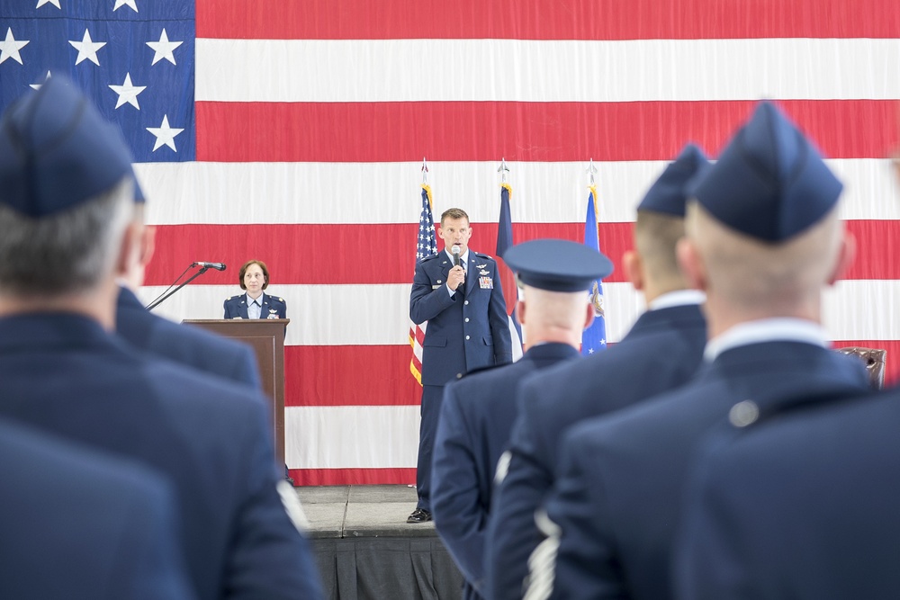 The 140th Wing hosts Activation Ceremony for the 138th Space Control Squadron