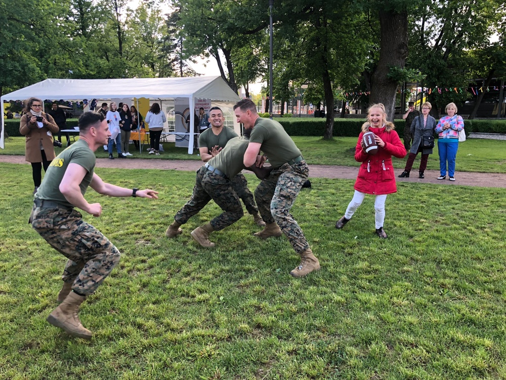 U.S. Marines visit Estonian Scout Union and Rescue Board