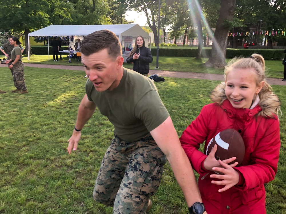 U.S. Marines visit Estonian Scout Union and Rescue Board