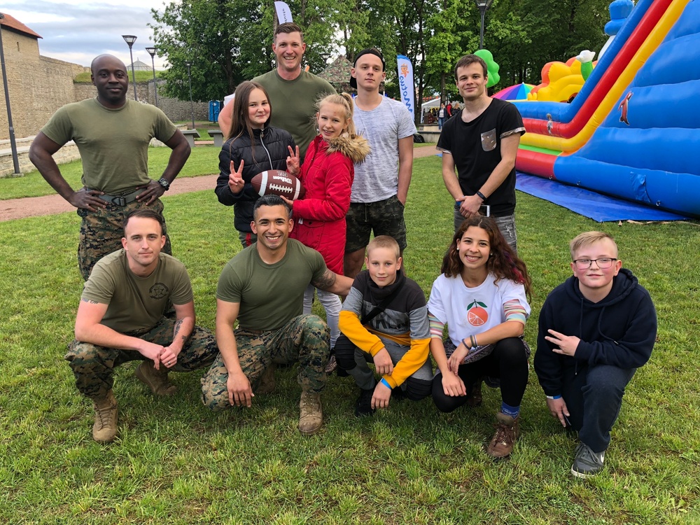 U.S. Marines visit Estonian Scout Union and Rescue Board
