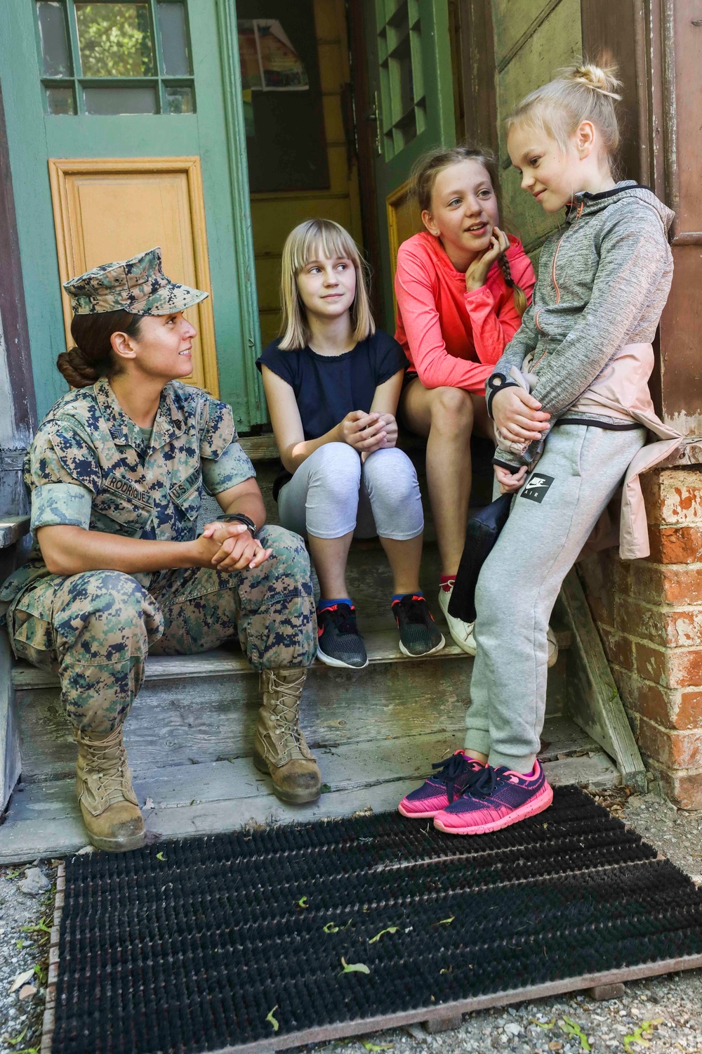 U.S. Marines visit Estonian Scout Union