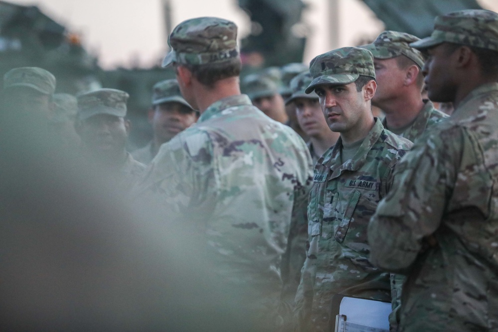 1st squadron conducts troop leading procedures