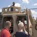 US Soldiers interact with Polish community