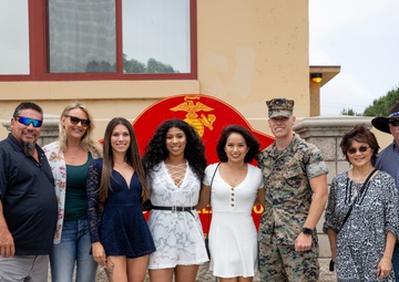 Staff Sgt. Chase C. Hunter McGroty-Hunter awarded Navy and Marine Corps Commendation Medal
