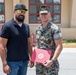 Staff Sgt. Chase C. Hunter McGroty-Hunter awarded Navy and Marine Corps Commendation Medal