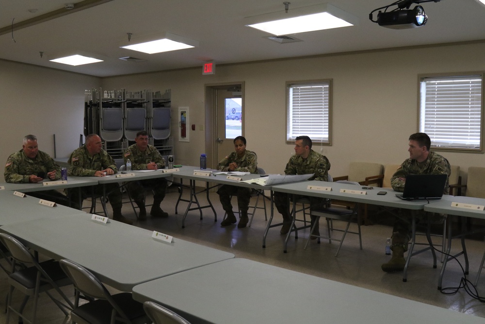 MP Briefing, Ardent Sentry 2019, Camp McCain