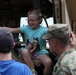 US Soldiers interact with Polish community