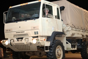 U.S. Soldiers conduct port operations in Slovenia