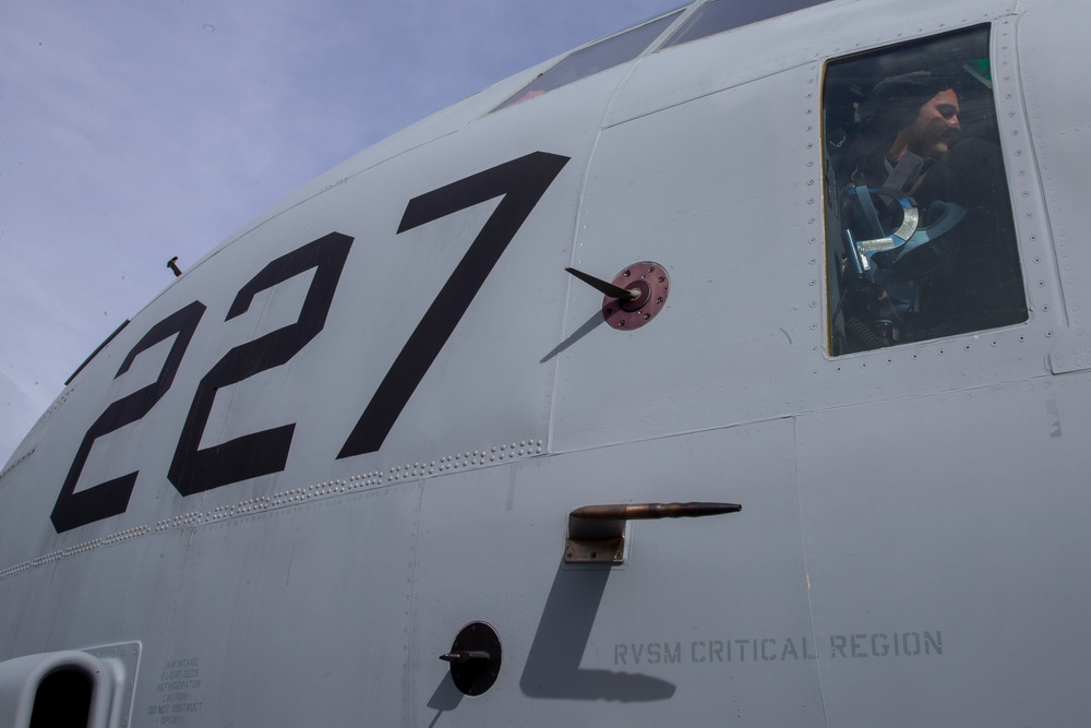 U.S. Marines Conduct Low Altitude Training