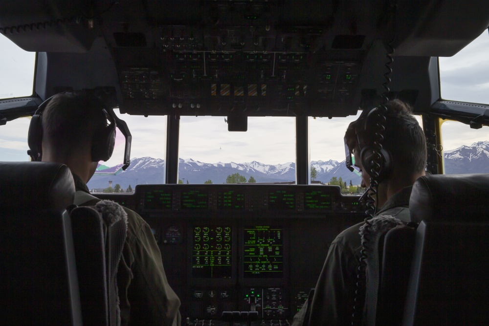 U.S. Marines Conduct Low Altitude Training