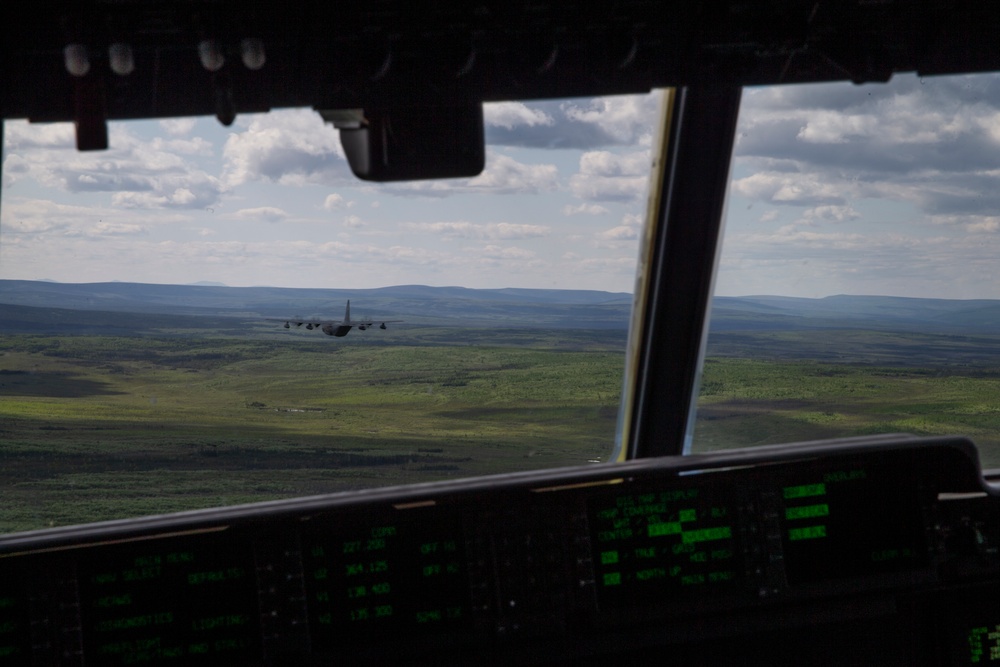 U.S. Marines Conduct Low Altitude Training