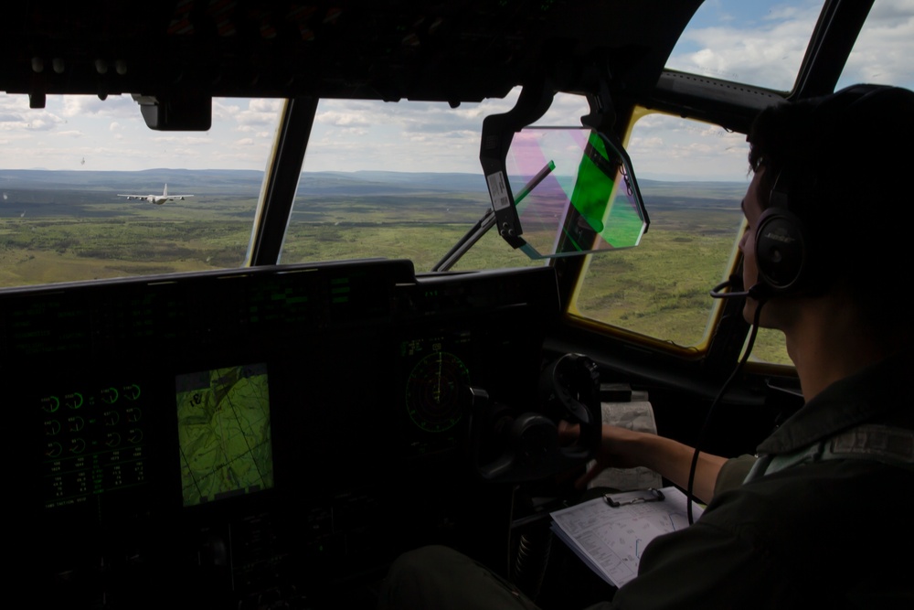 U.S. Marines Conduct Low altitude Training