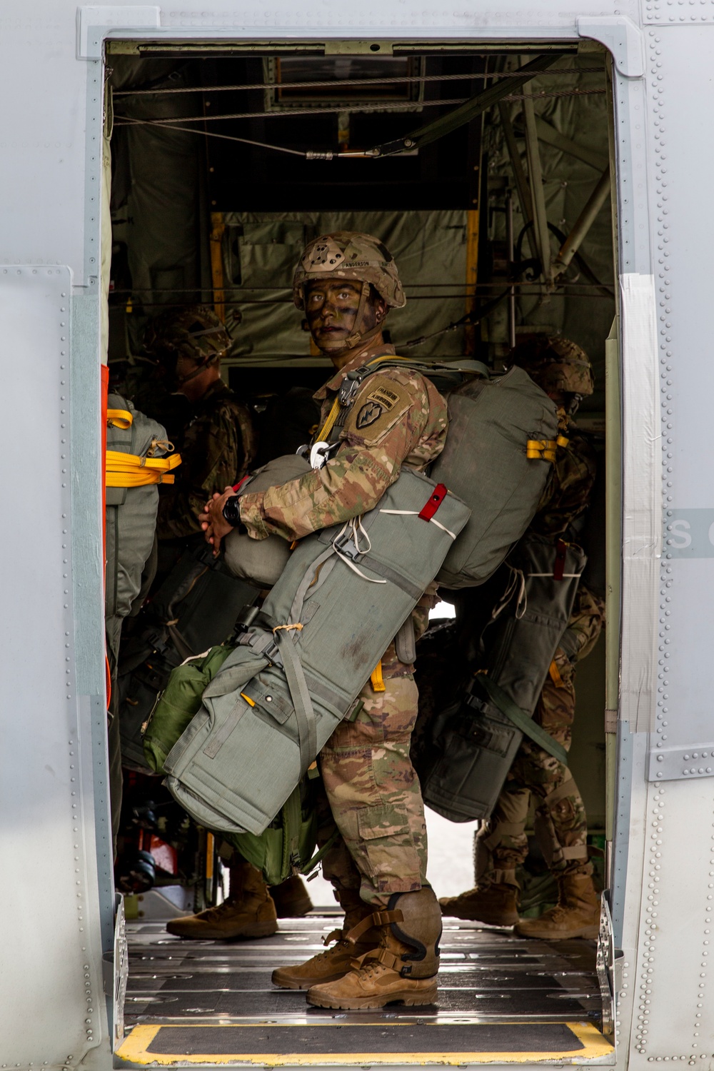 U.S. Marines, Soldiers conduct Airborne Ops