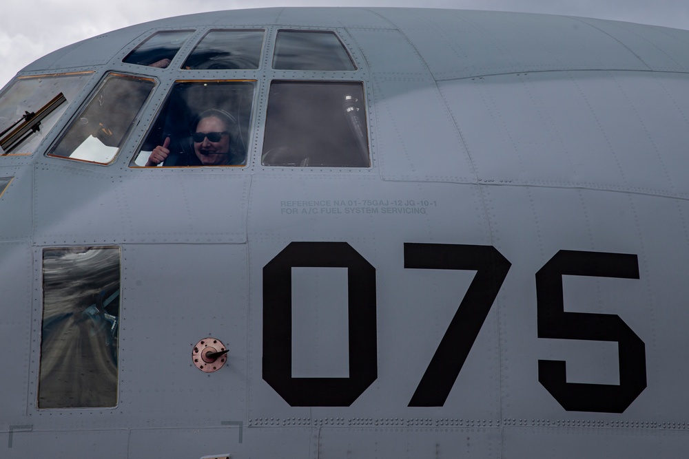 U.S. Marines land and take off at JBER Alaska