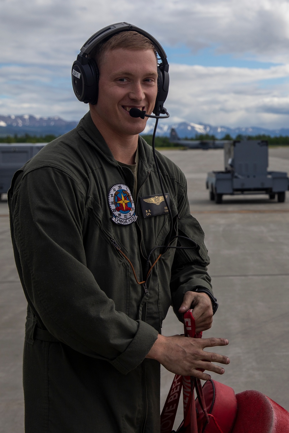 U.S. Marines land and take off at JBER Alaska