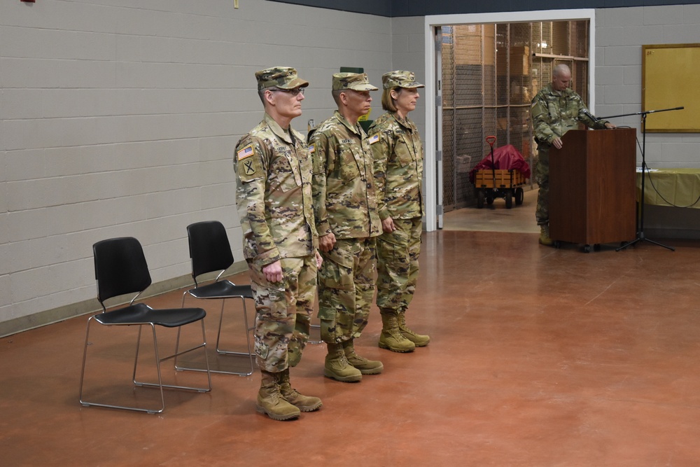 7456th Medical Battalion Welcomes New Commander