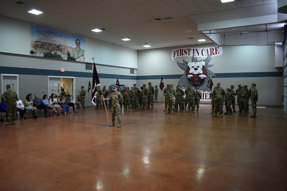 7456th Medical Battalion Welcomes New Commander