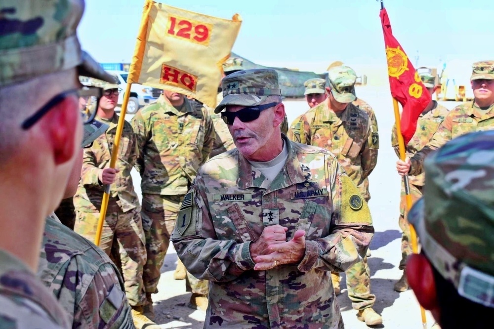 1TSC Commander Visits Task Force Hammer