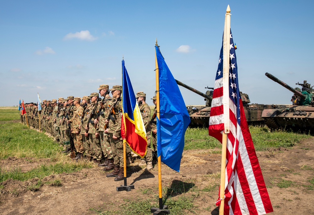 Iron Rangers Train with Romanian Allies During Justice Eagle